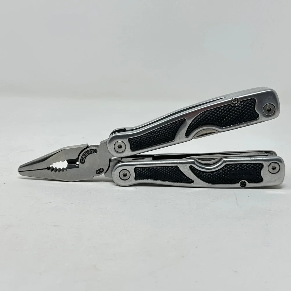 Protocol Stainless Steel MultiTool Pliers Knife Saw Nylon Sheath EDC Utility Kit